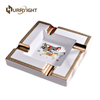 Square Custom Luxury Cigar Ashtray