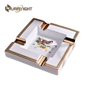 Square Custom Luxury Cigar Ashtray