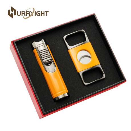 Reliable and Stylish Cigar Torch Lighter with cutter premium gift box set.jpg