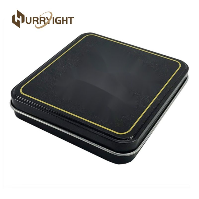 Compact Tinplate Cigar Humidor – Perfect for Small Collections