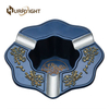 Customized Cigar Ashtray with Creative Metal Relief