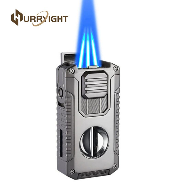 Premium Cigar Torch Lighter with Adjustable Flame