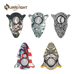 Stainless Steel Double-edged Cigar Cutter Bat Cutter 